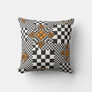 T-SHIRT MOTIF KABYLE AMAZIGH SYMBOL OF BERBERES CUSHION