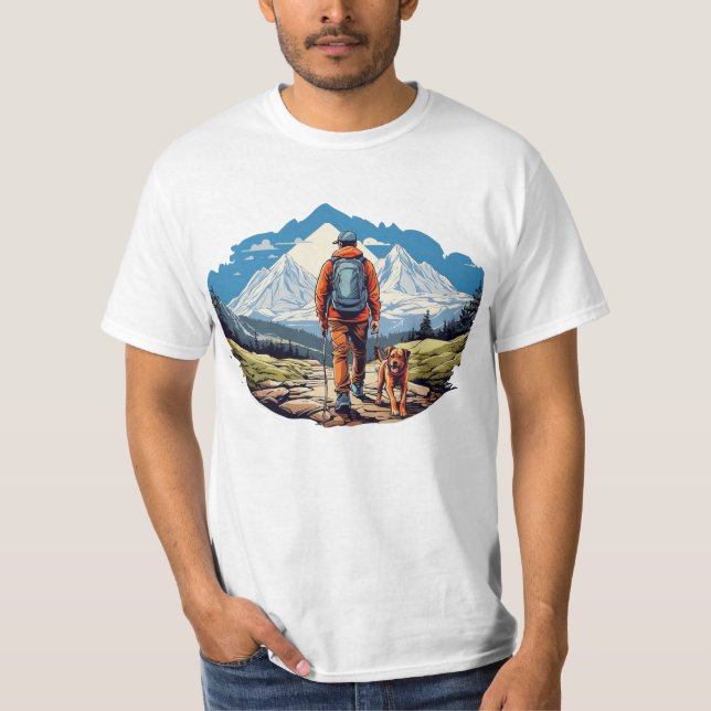 T-shirt Mountain: Go to the top! (Front)