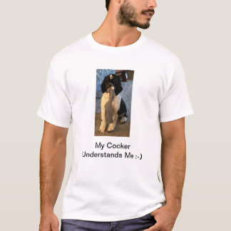 T-shirt - My Cocker Understands Me