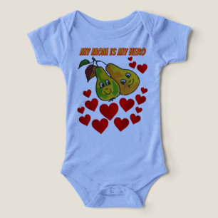 T-Shirt My Mom is my hero  Infant T-shirt