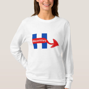 T-Shirt Never Hillary
