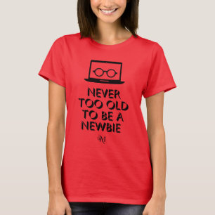 T-Shirt : Never To Old (red)
