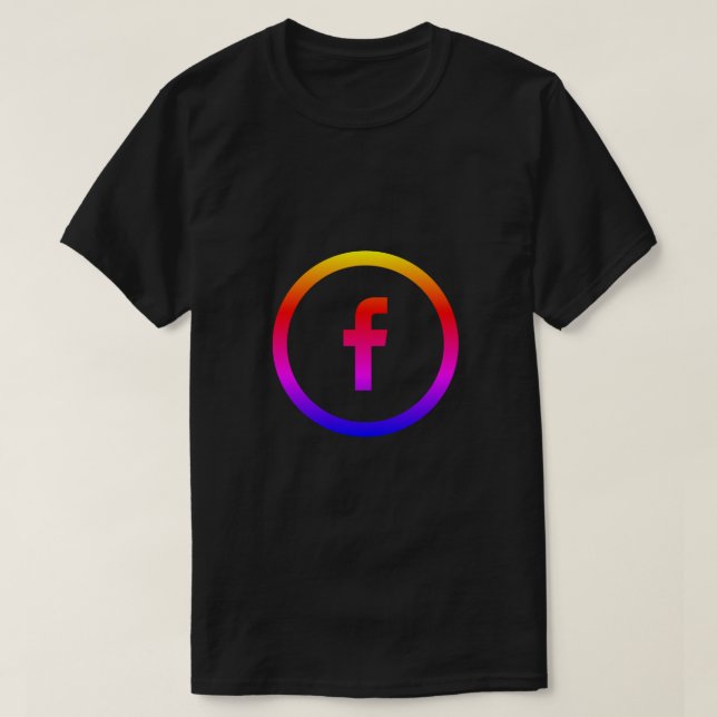 T-shirt new Facebook logo (Design Front)
