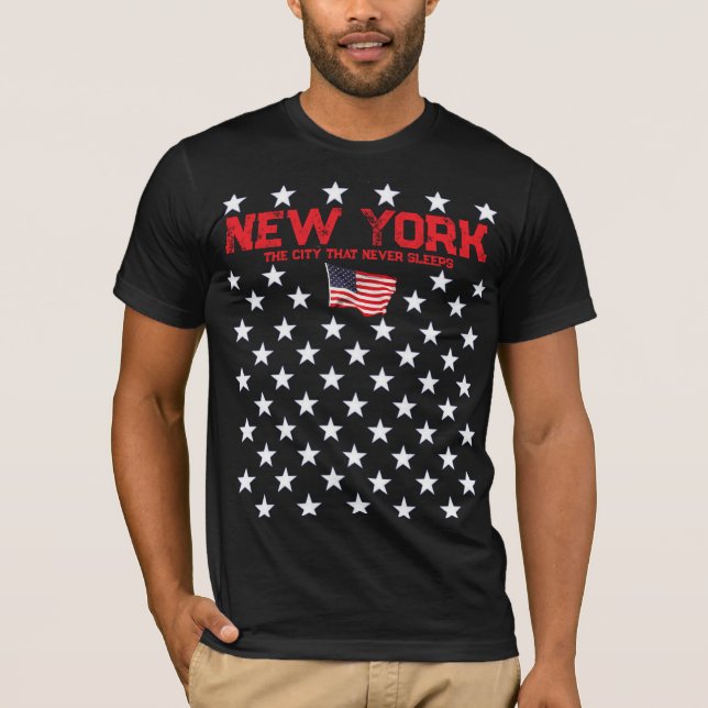 T-Shirt New York USA  (Front)