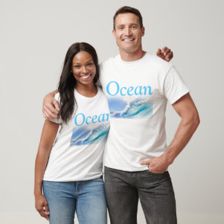 T-SHIRT/ Ocean- Design T-Shirt
