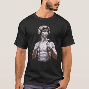 T-shirt of a Renaissance Michelangelo 