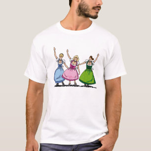 T-Shirt Oktoberfest Dirndl Girls