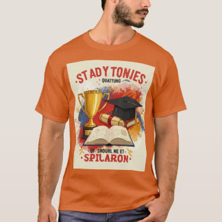 T-shirt on graduation