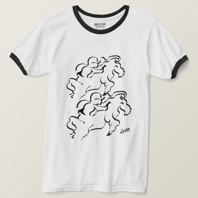 T-shirt On The Run (Design Front)