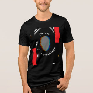 T-Shirt opacity face 2 Tri-Blend Shirt