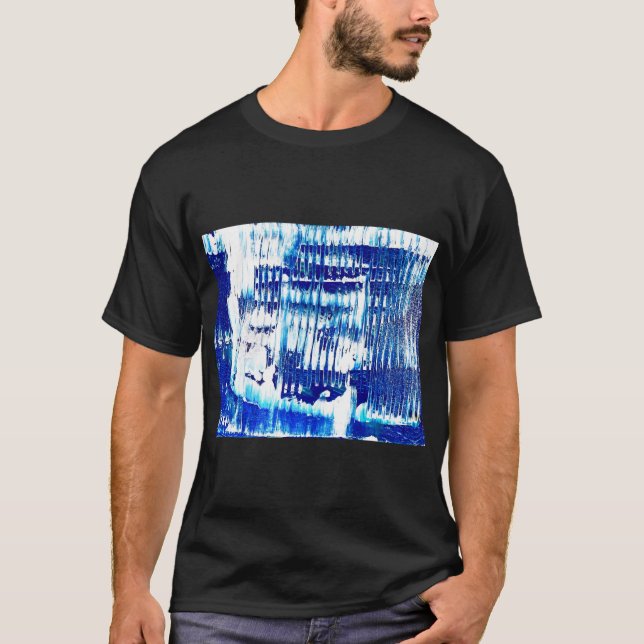 T-shirt Original Abstarct Blue Iceberg (Front)