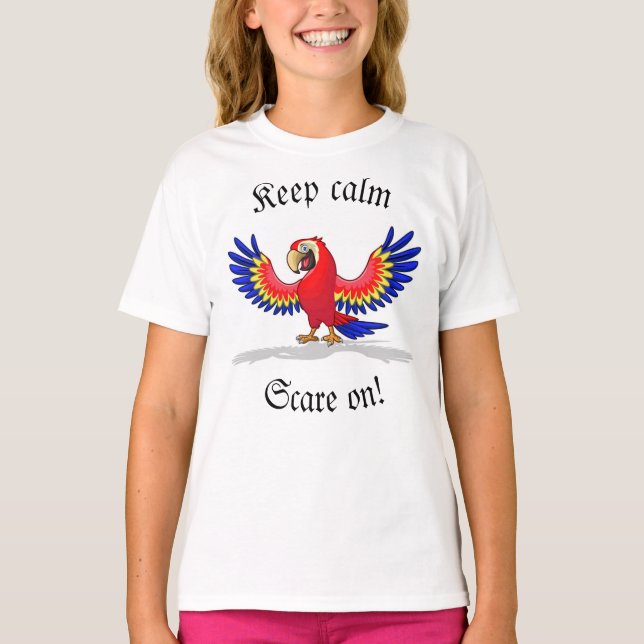 T-Shirt - parrot (Front)