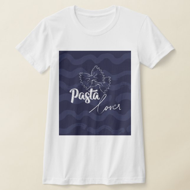 T-shirt "Pasta Lover" - Fashion Italy (Laydown)