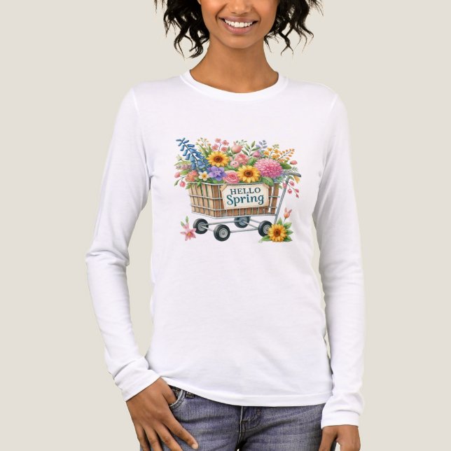 T-Shirt-Pastel Spring Apparel Tri-Blend Shirt (Front)