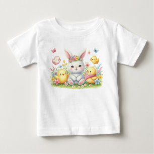T-Shirt-Pastel Spring Kids Apparel Baby T-Shirt
