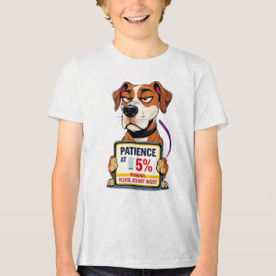 T-shirt Patient 5% Low Tri-Blend Shirt