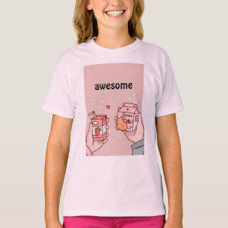 t-shirt, pink, awesome T-Shirt