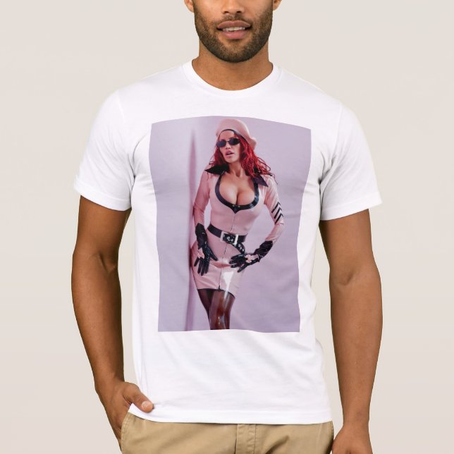 T-SHIRT - Pink Seargent - Bianca Beauchamp (Front)