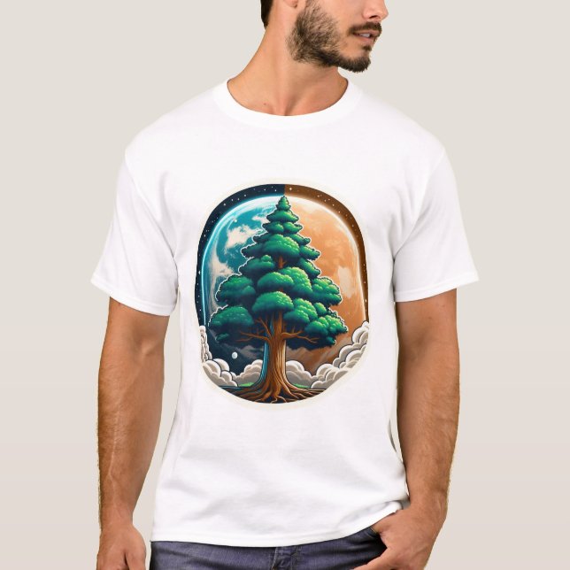 T_shirt planet protect  T-Shirt (Front)