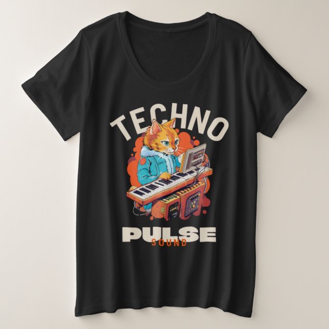 T-Shirt Plus Size T-Shirt (Design Front)