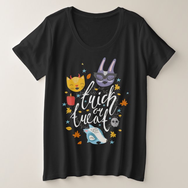 T-Shirt Plus Size T-Shirt (Design Front)
