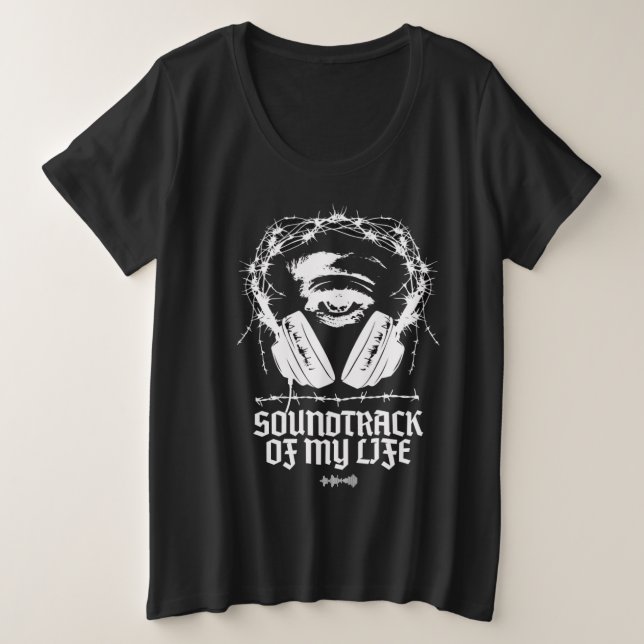 T-Shirt Plus Size T-Shirt (Design Front)