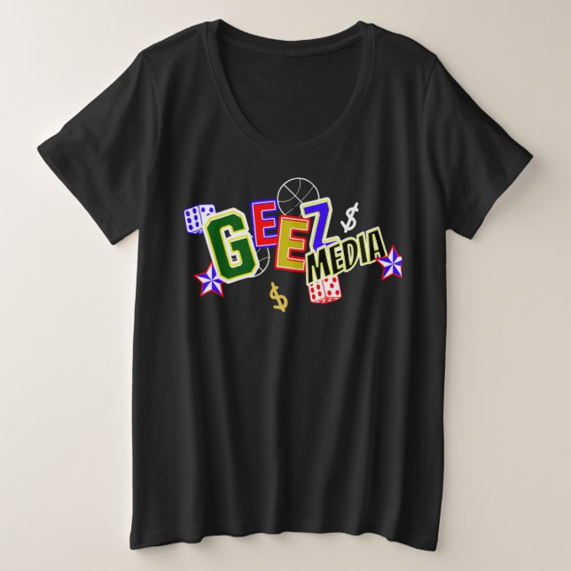 T-Shirt Plus Size T-Shirt (Design Front)