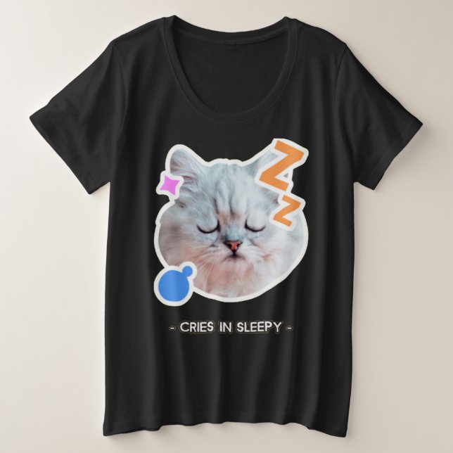 T-Shirt Plus Size T-Shirt (Design Front)