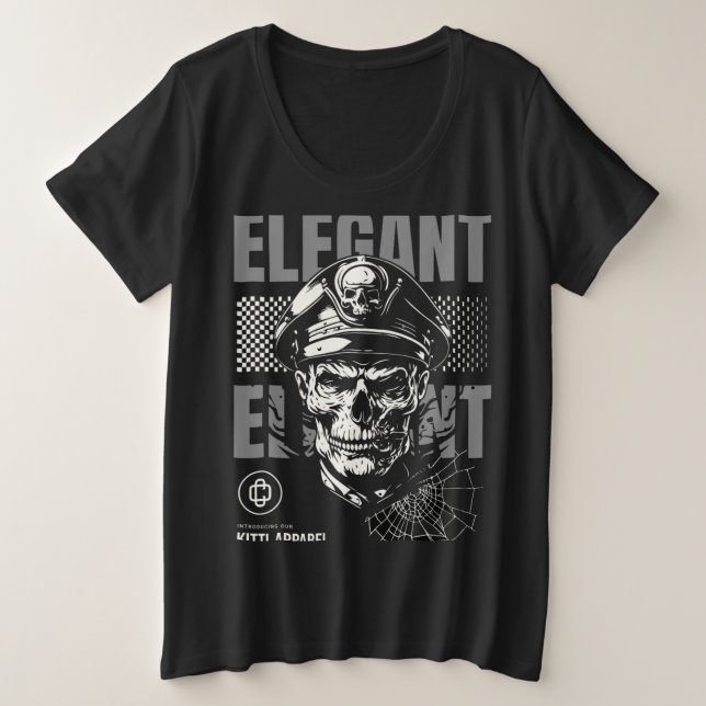 T-Shirt Plus Size T-Shirt (Design Front)