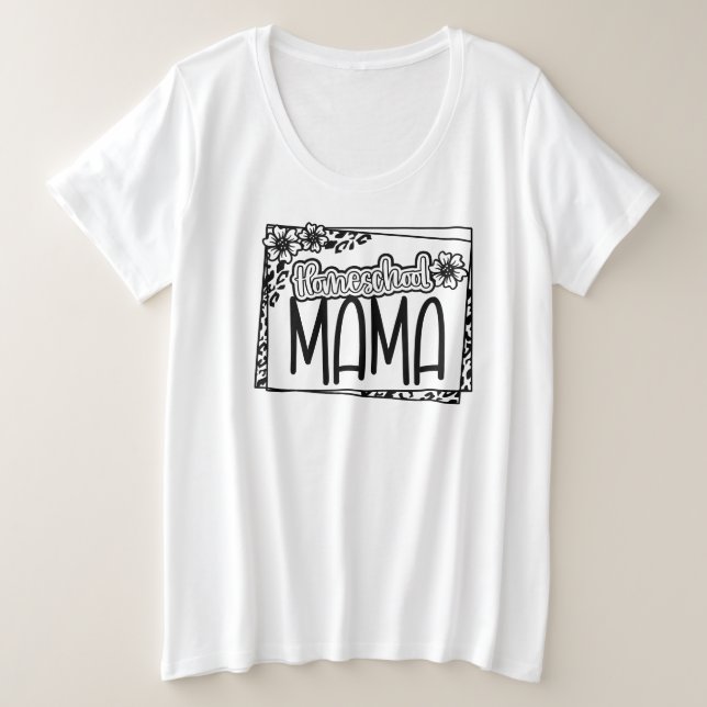 T-Shirt Plus Size T-Shirt (Design Front)