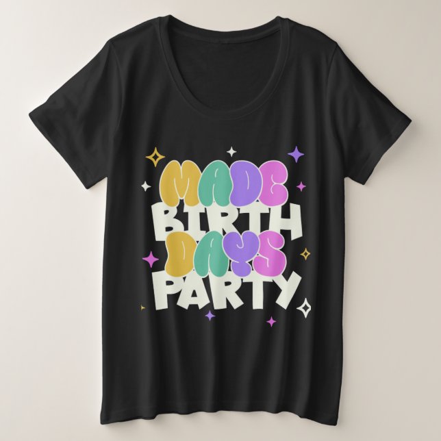 T-Shirt Plus Size T-Shirt (Design Front)