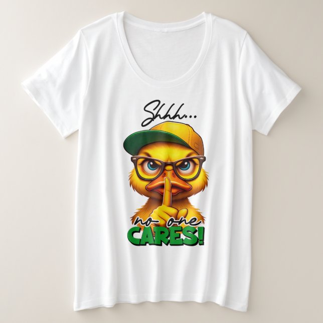 T-Shirt Plus Size T-Shirt (Design Front)