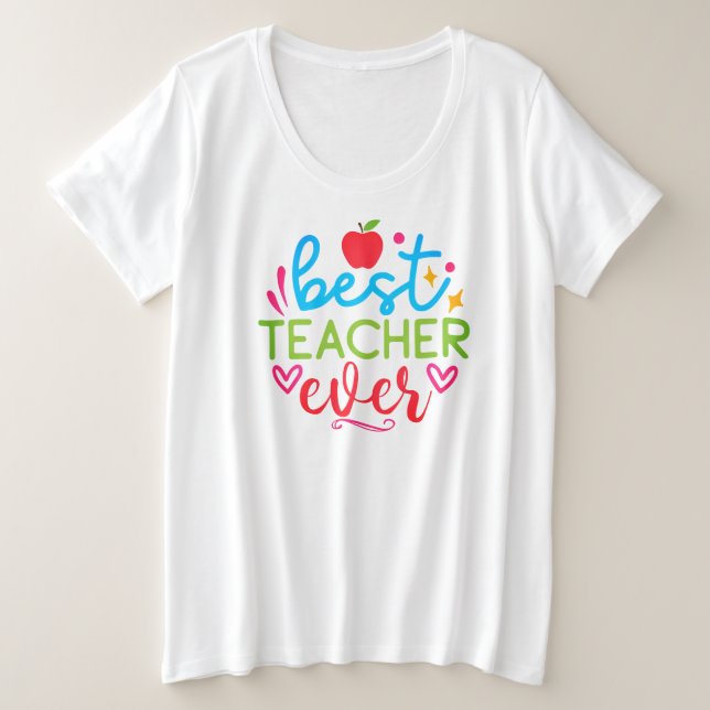 T-Shirt Plus Size T-Shirt (Design Front)