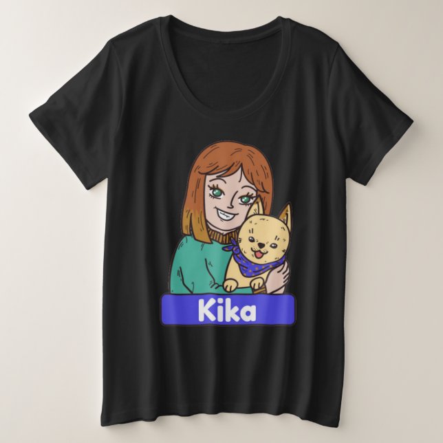 T-Shirt Plus Size T-Shirt (Design Front)