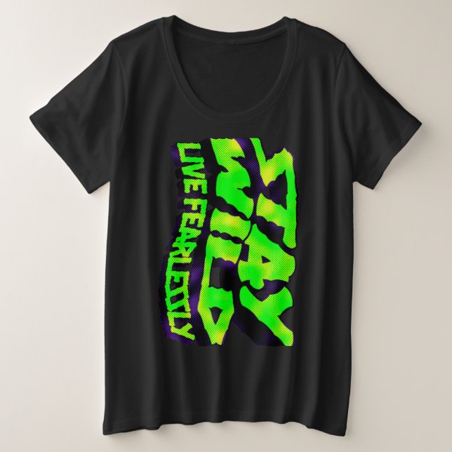 T-Shirt Plus Size T-Shirt (Design Front)