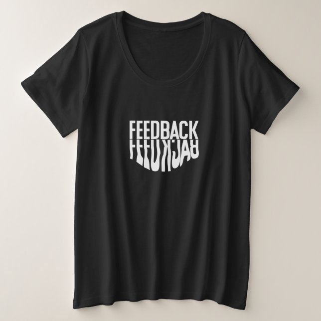 T-Shirt Plus Size T-Shirt (Design Front)