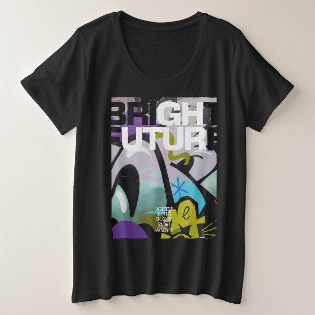 T-Shirt Plus Size T-Shirt (Design Front)