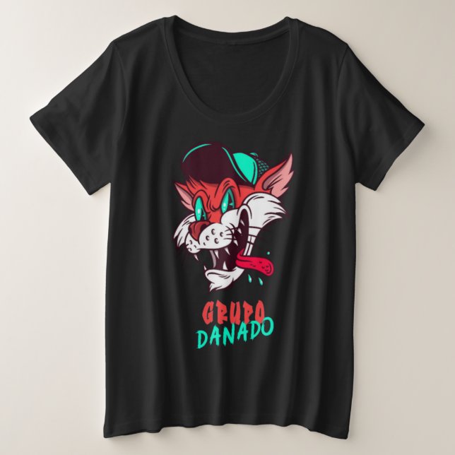 T-Shirt Plus Size T-Shirt (Design Front)