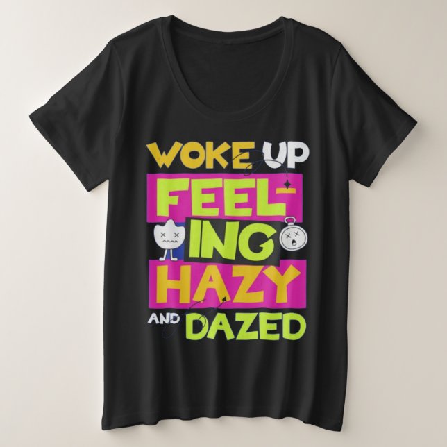 T-Shirt Plus Size T-Shirt (Design Front)