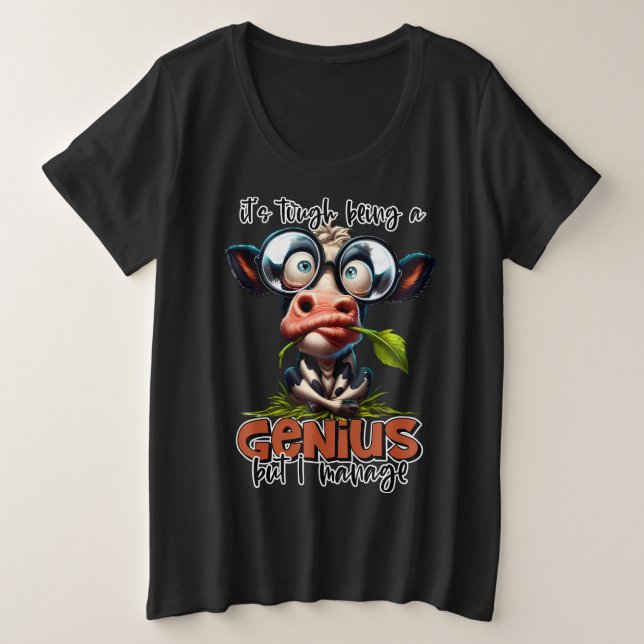 T-Shirt Plus Size T-Shirt (Design Front)