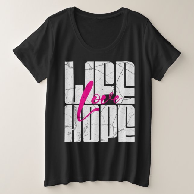 T-Shirt Plus Size T-Shirt (Design Front)