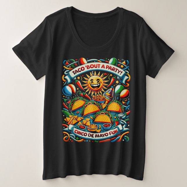 T-Shirt Plus Size T-Shirt (Design Front)