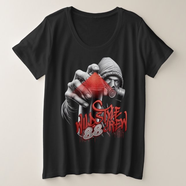T-Shirt Plus Size T-Shirt (Design Front)