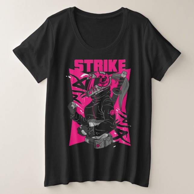 T-Shirt Plus Size T-Shirt (Design Front)