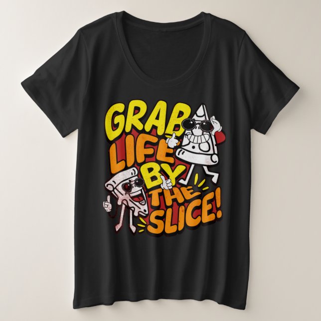 T-Shirt Plus Size T-Shirt (Design Front)