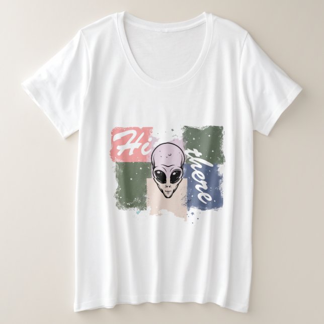 T-Shirt Plus Size T-Shirt (Design Front)