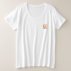 T-Shirt plus size womens cool eco style design