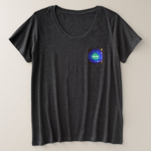 T-Shirt plus size womens FIBROMYALGIA DESIGN