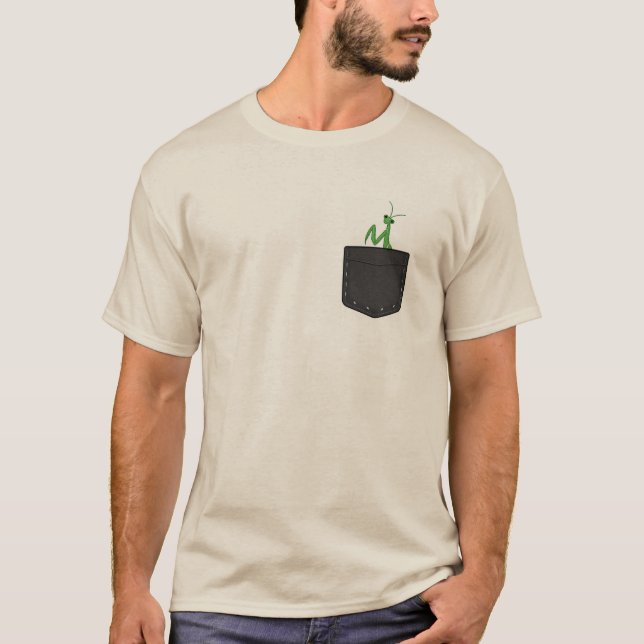 T-Shirt - Pocket Mantis (Front)