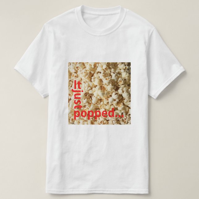 T-shirt Popcorn (Design Front)